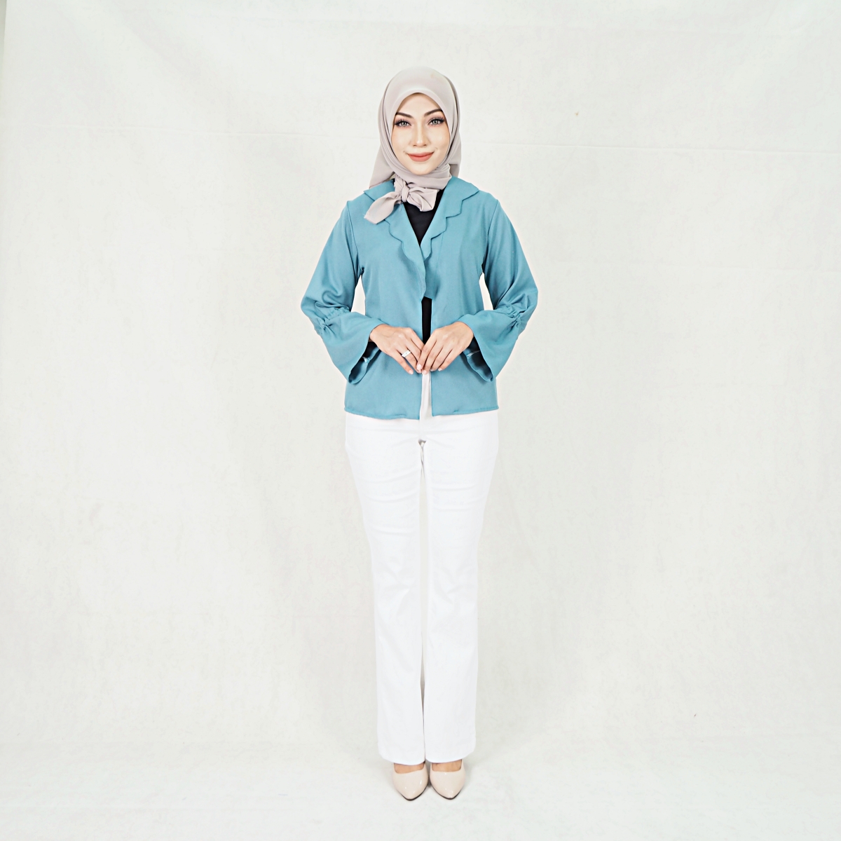 SW5301 BASIC CARDIGAN GREEN