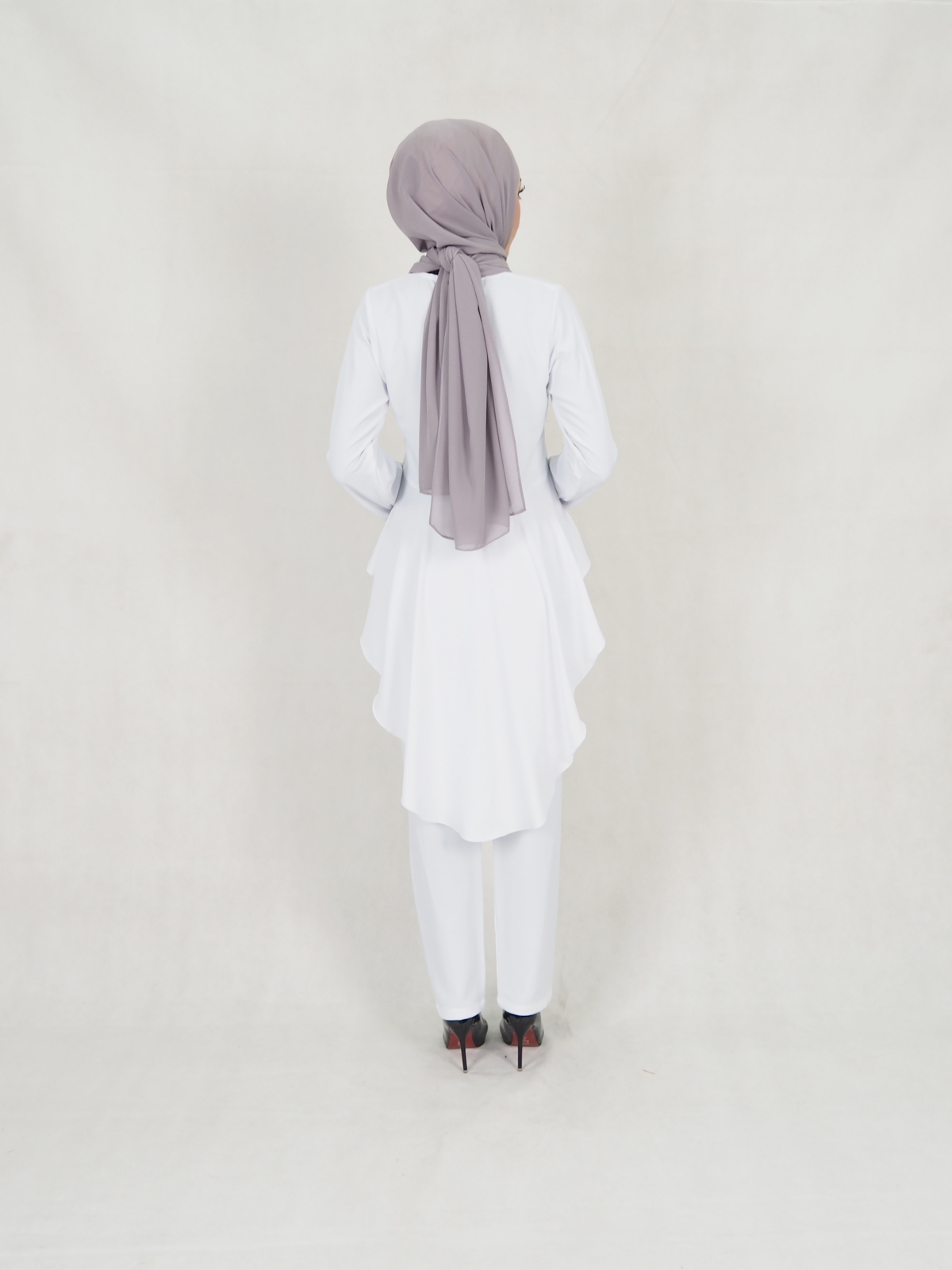 SW5306 JESLINA BLOUSE & PANTS SET WHITE