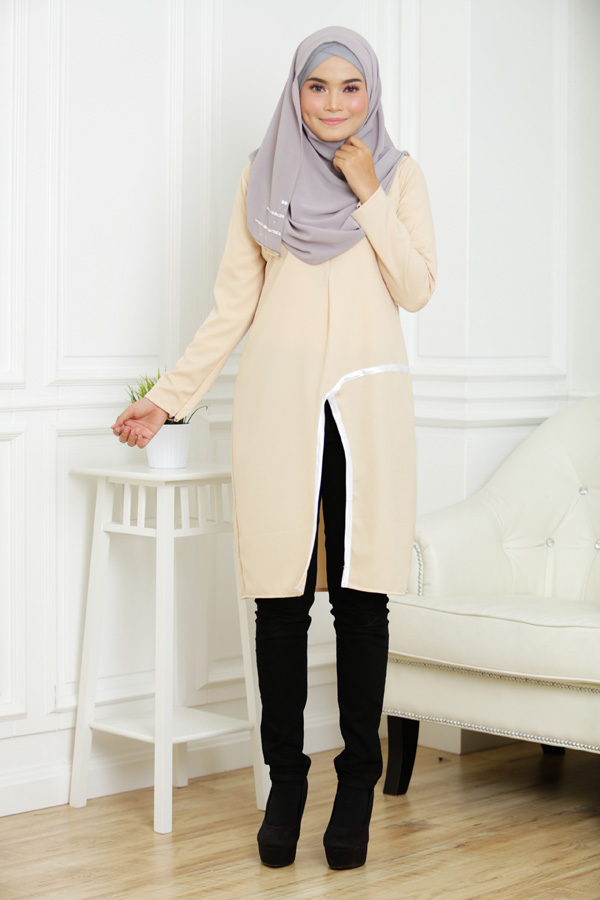SW5316 MATERNITY FASHION BLOUSE CREAM