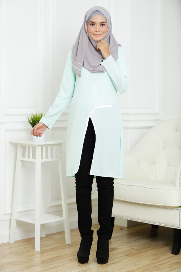 SW5316 MATERNITY FASHION BLOUSE GREEN