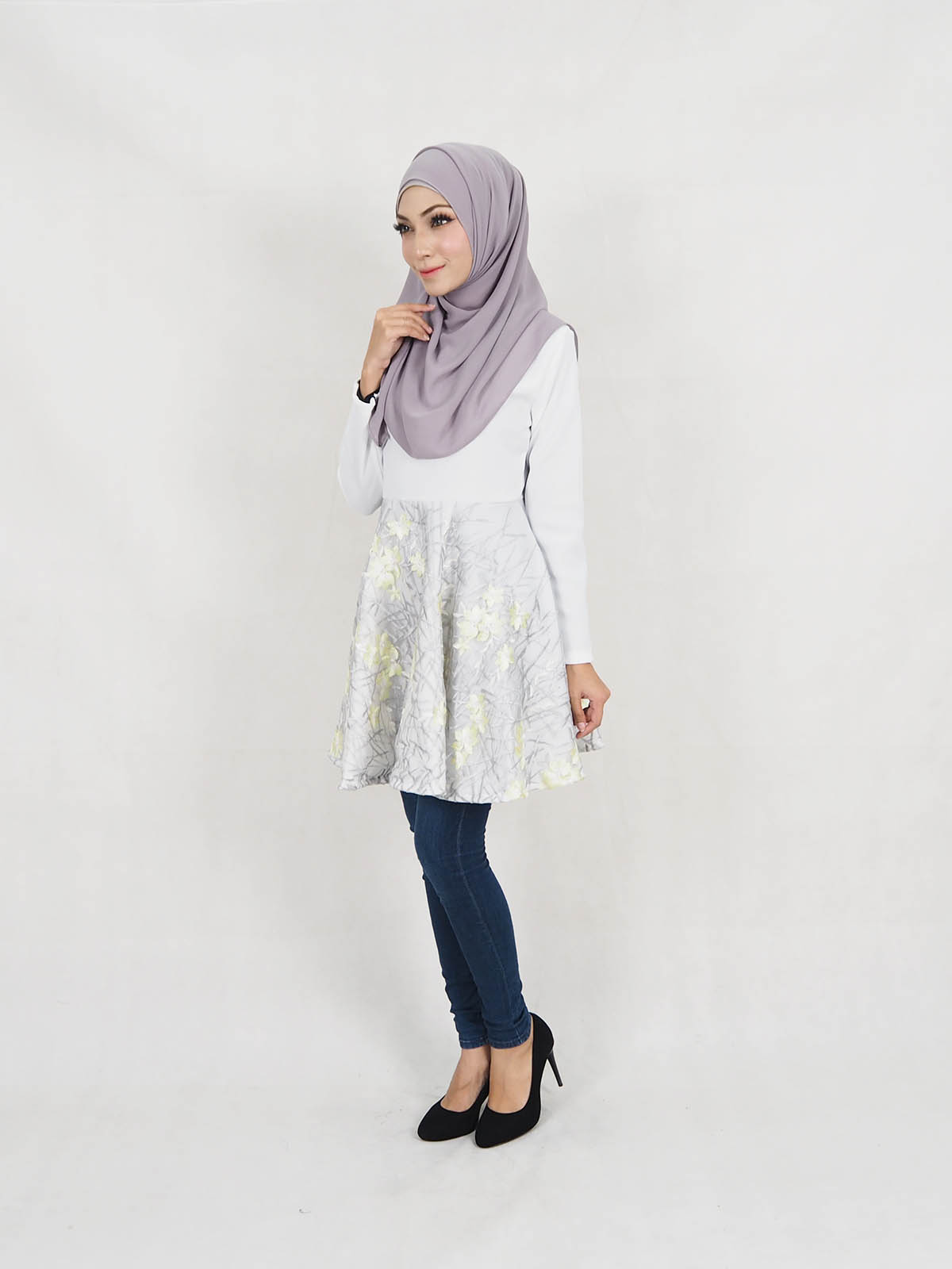 SW5318 WOMEN'S BLOUSE WHITE