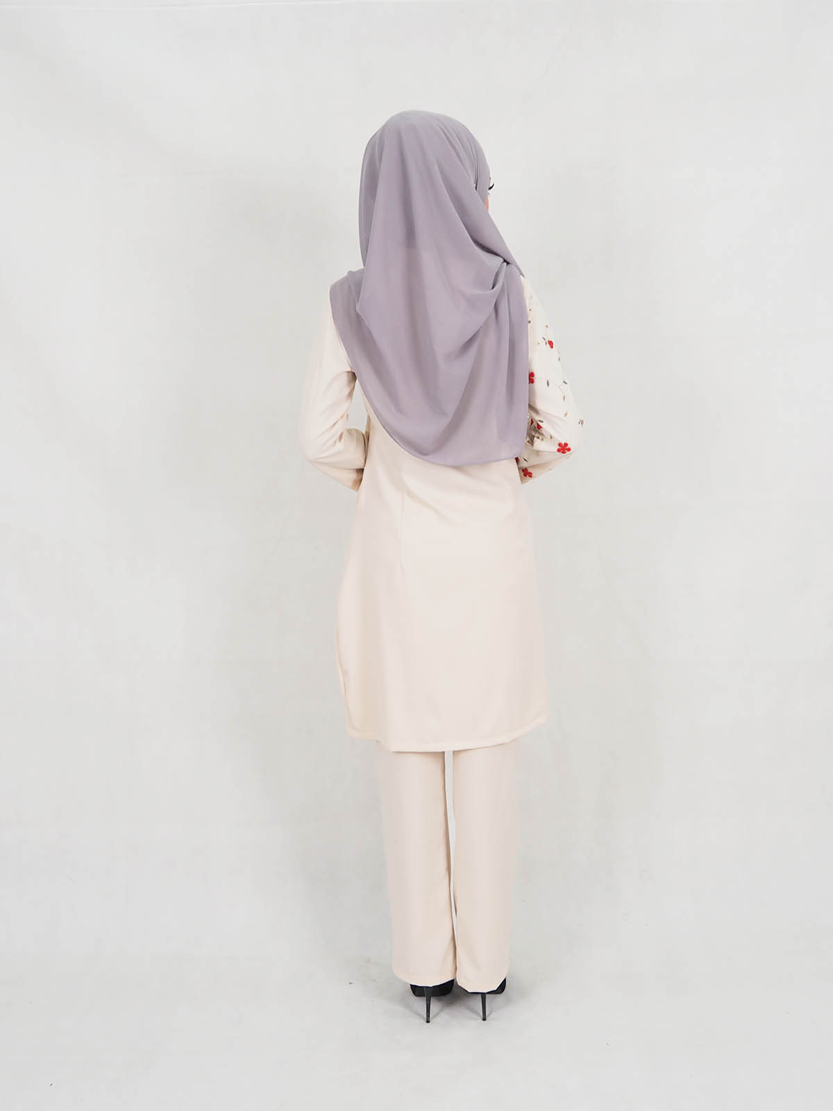 SW5319 BLOUSE + PANTS SET CREAM