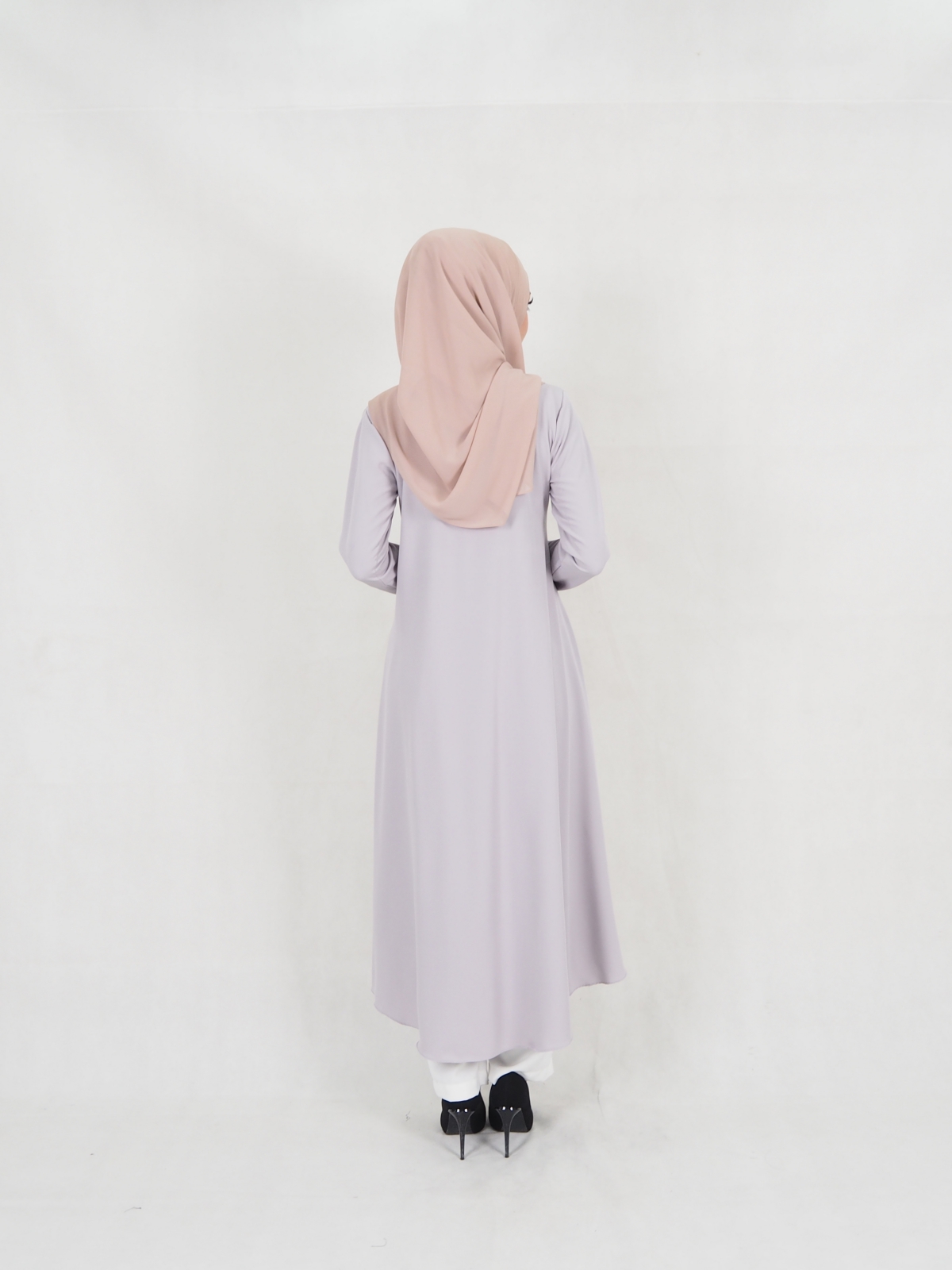 SW5323 AMEERA FASHION BLOUSE GREY