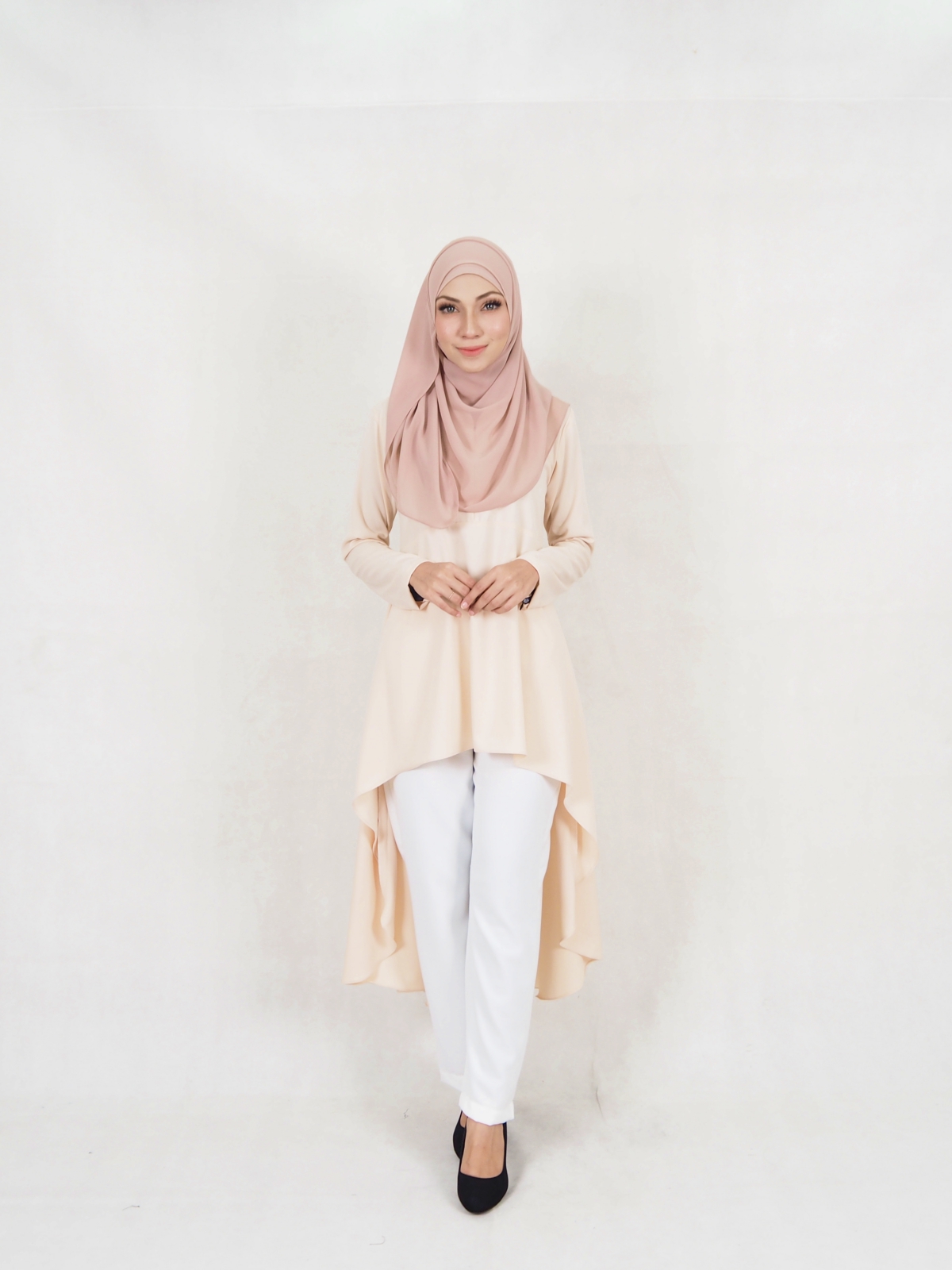 SW5323 AMEERA FASHION BLOUSE CREAM