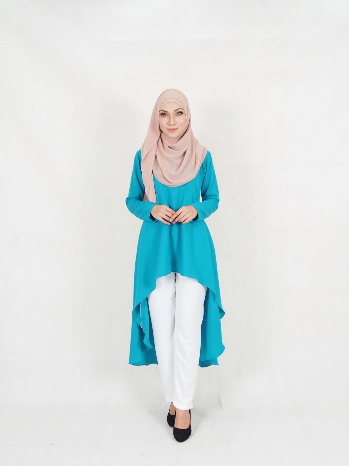 SW5323 AMEERA FASHION BLOUSE GREEN