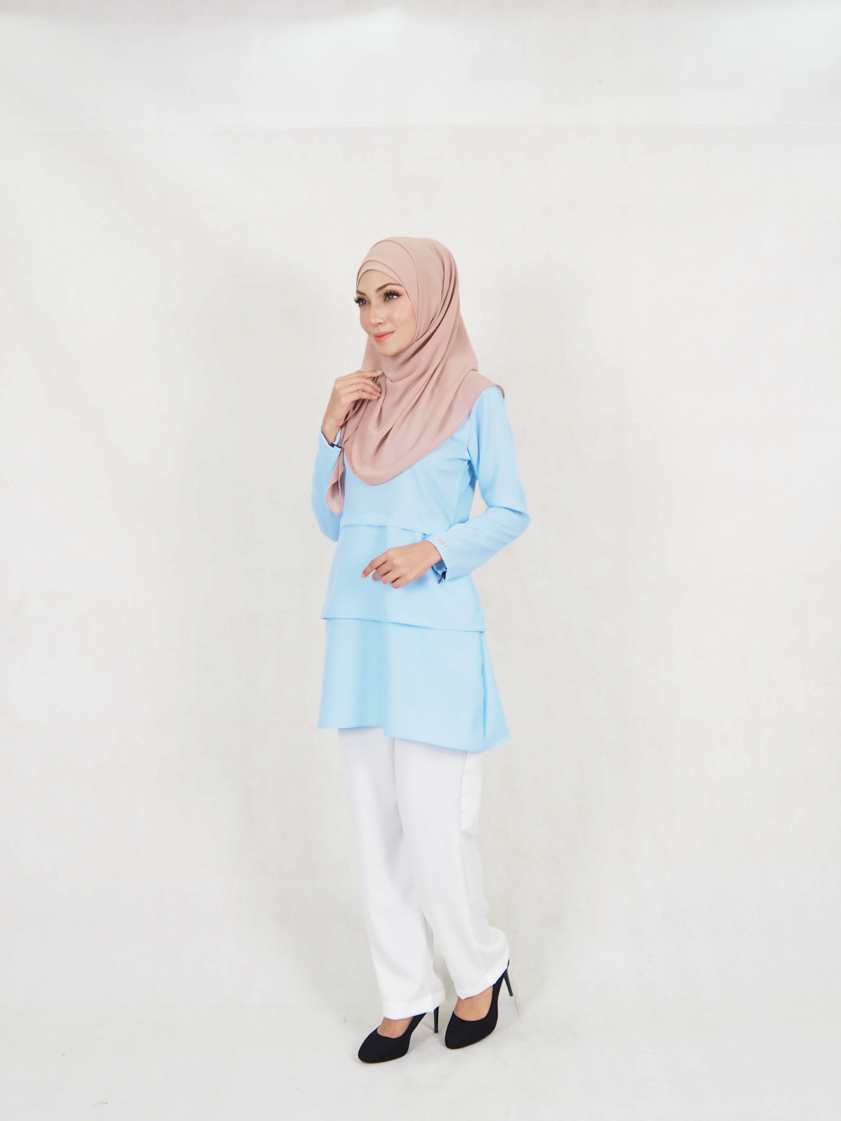 SW5325 TYA BLOUSE LIGHT BLUE