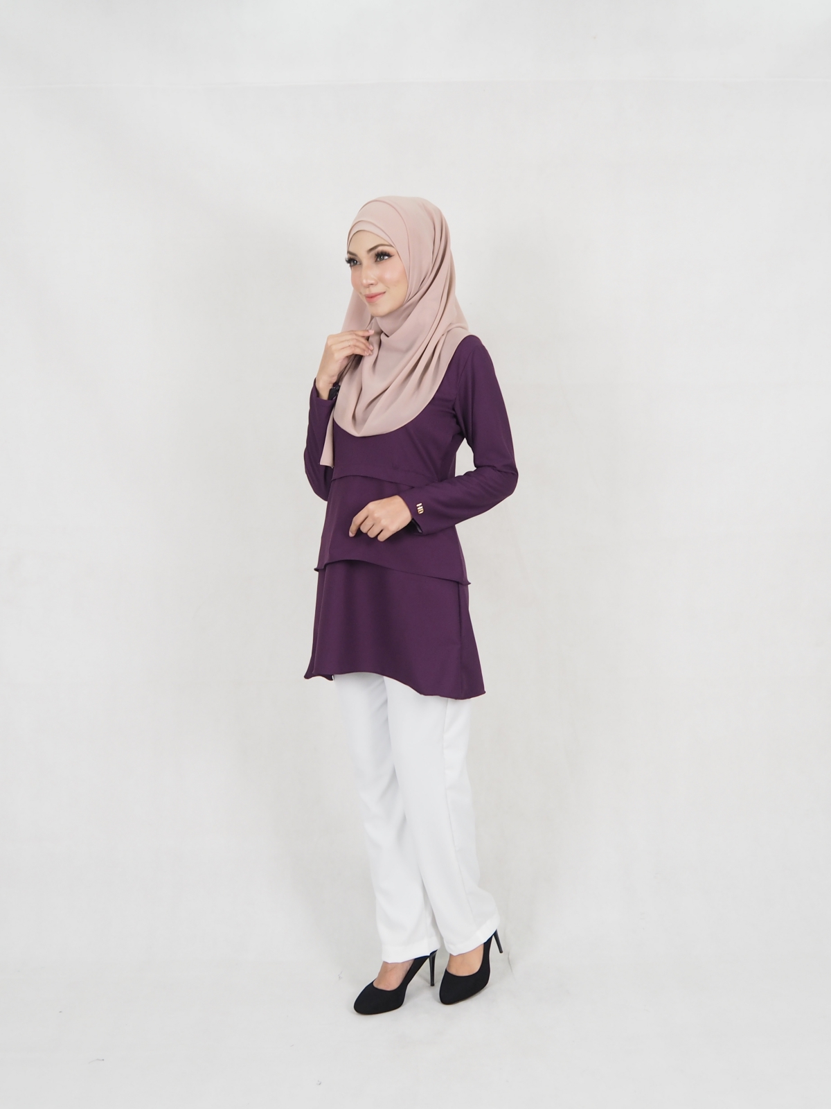 SW5325 TYA BLOUSE PURPLE