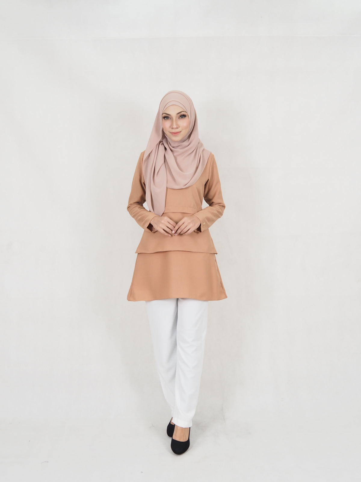 SW5325 TYA BLOUSE BROWN