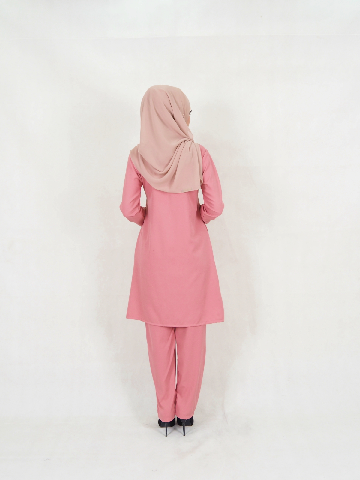 SW5326 WOMEN'S MODERN BLOUSE DUSTY PINK