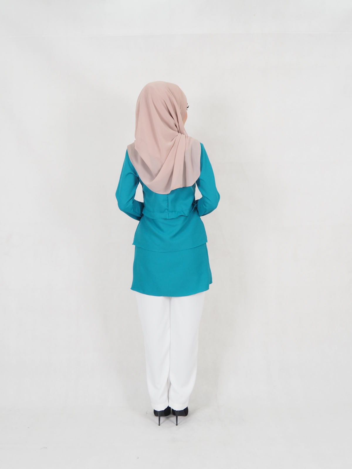 SW5329 NIDIYA BLOUSE & PALAZZO SET GREEN