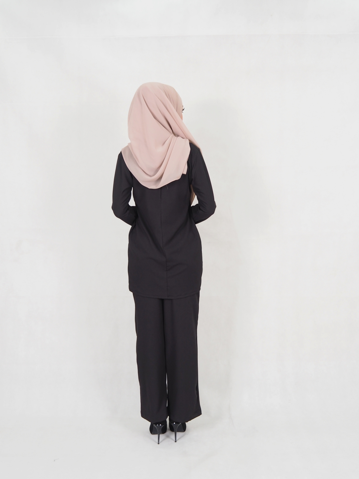 SW5332 CASUAL BLOUSE & PANTS BLACK