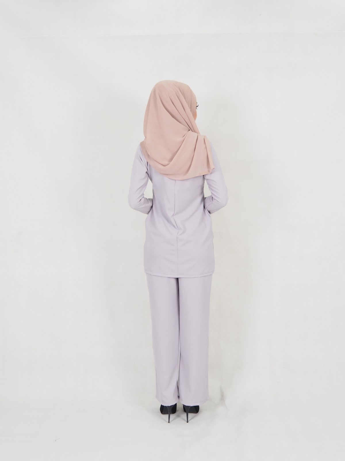 SW5332 CASUAL BLOUSE & PANTS GREY