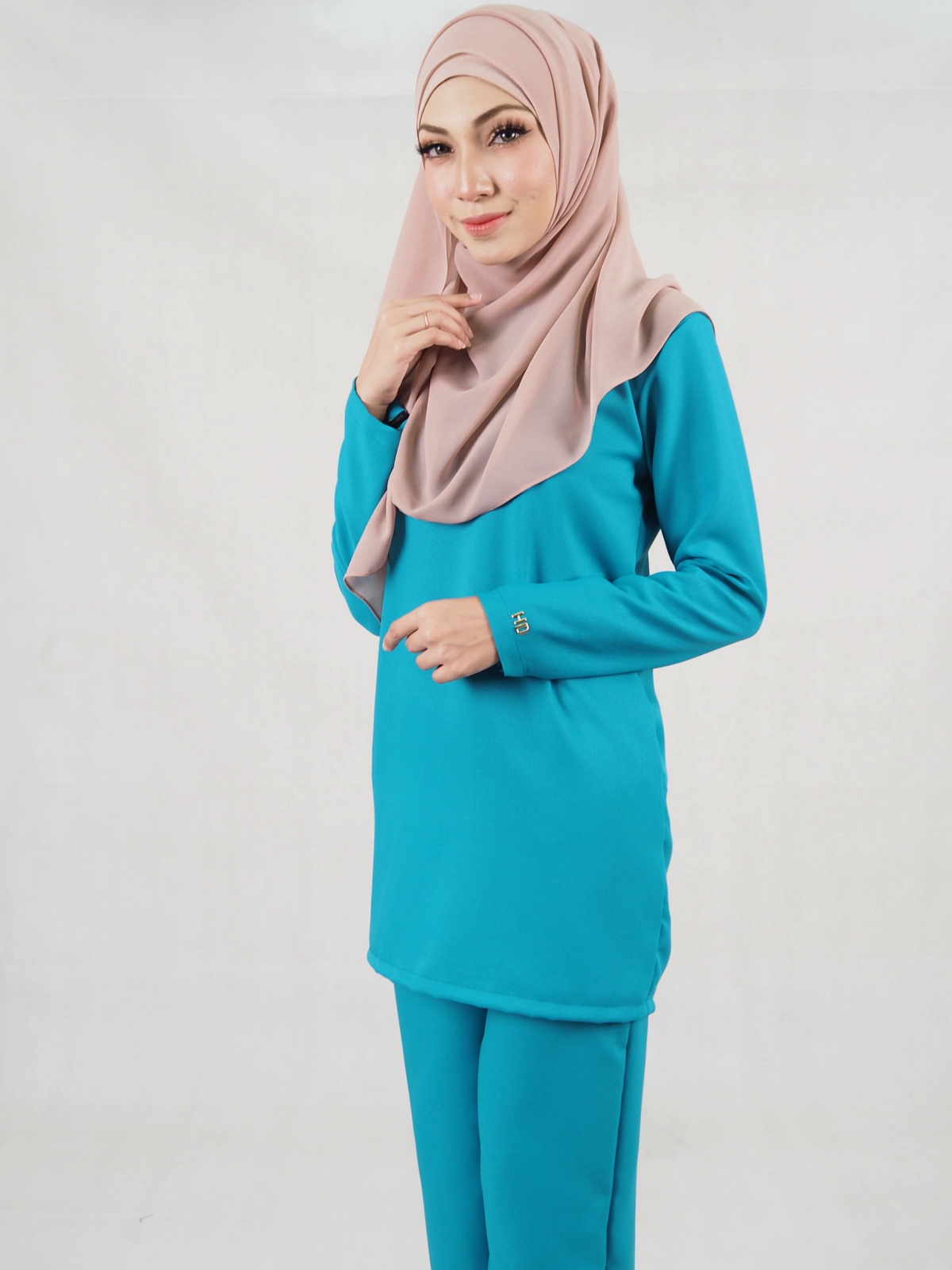 SW5332 CASUAL BLOUSE & PANTS GREEN