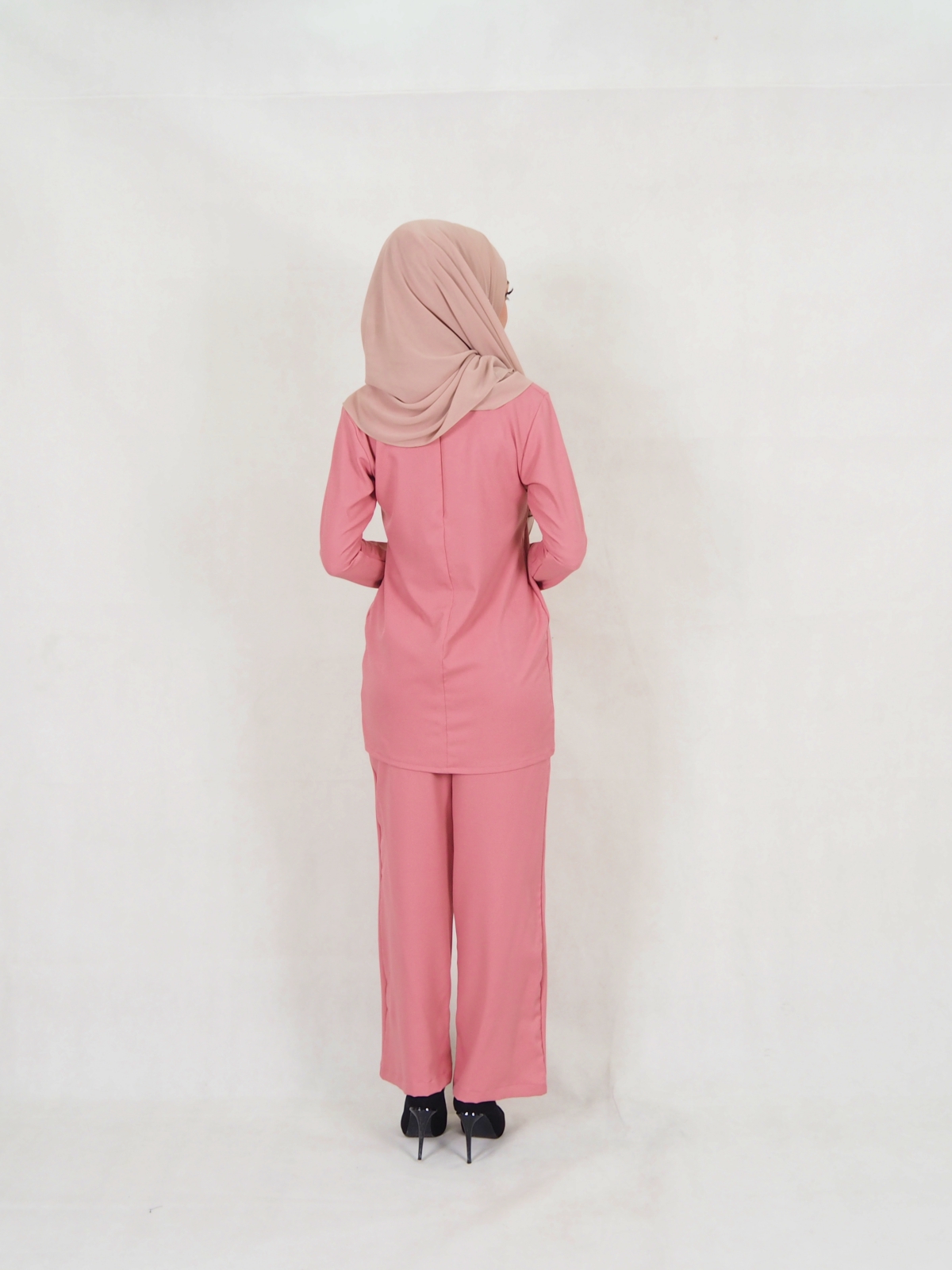 SW5332 CASUAL BLOUSE & PANTS PINK