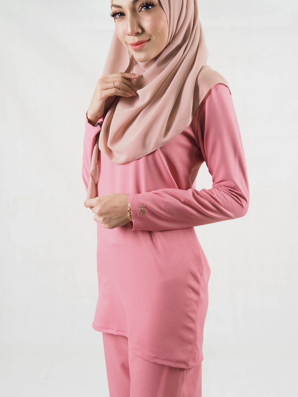 SW5332 CASUAL BLOUSE & PANTS PINK