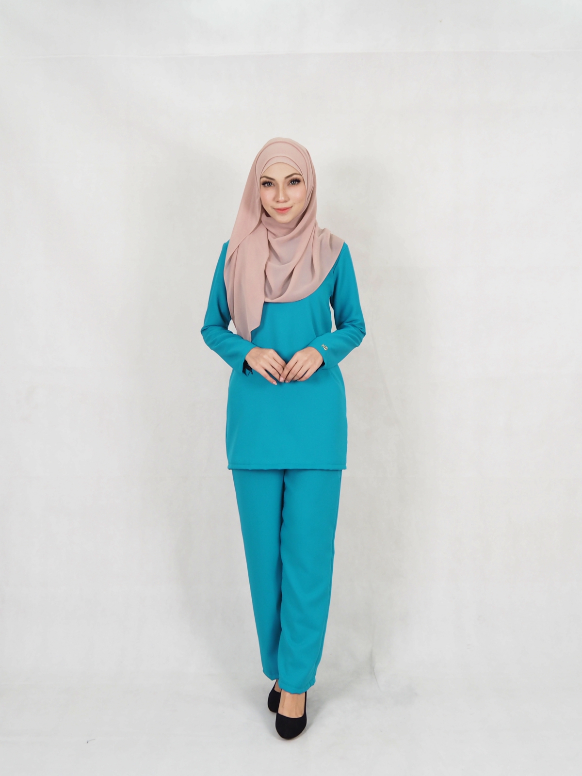 SW5332 CASUAL BLOUSE & PANTS GREEN