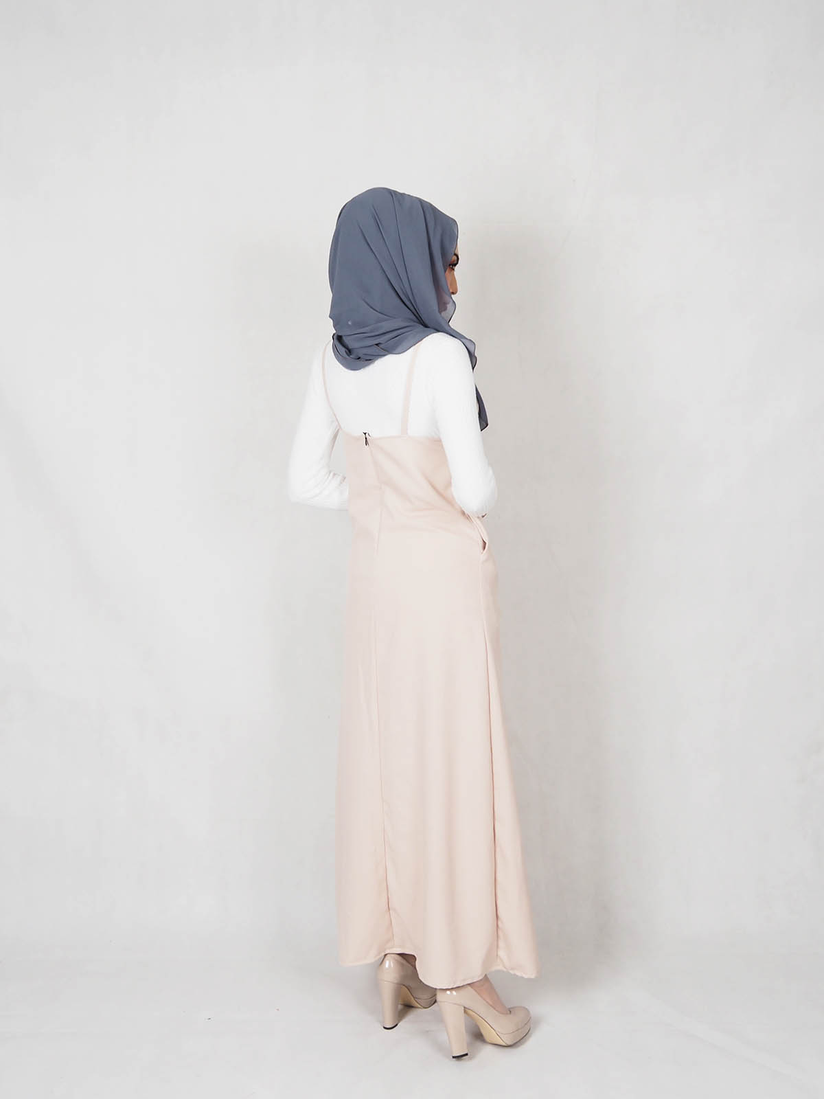 SW5333 WOMEN'S FASHION DRESS CREAM