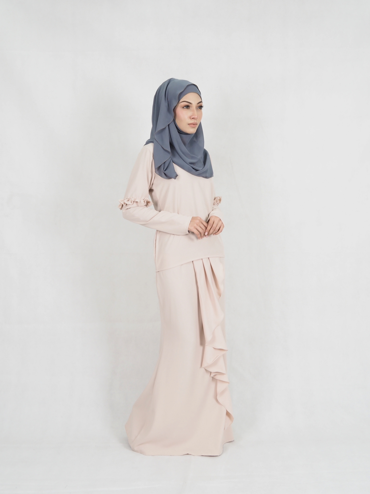 SW5347 MODERN STYLISH KURUNG CREAM