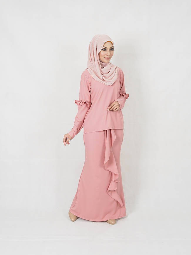 SW5347 MODERN STYLISH KURUNG PINK