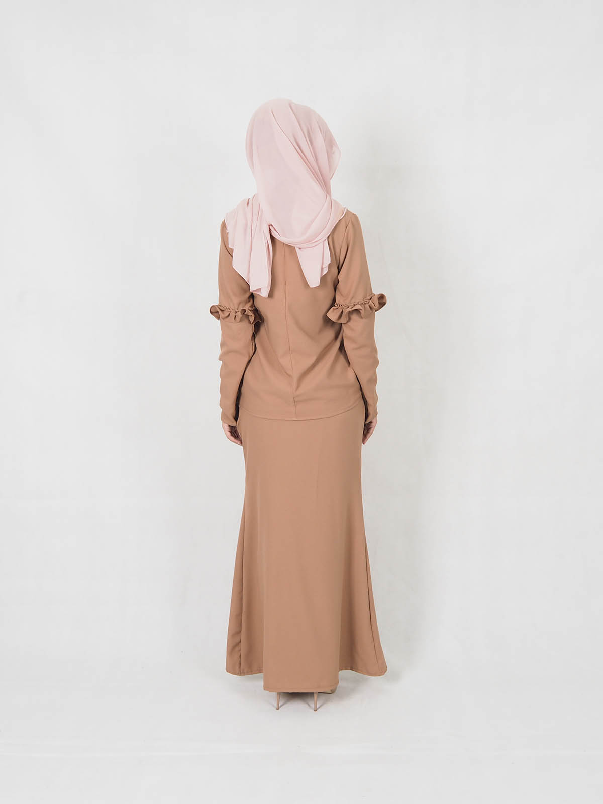 SW5347 MODERN STYLISH KURUNG BROWN