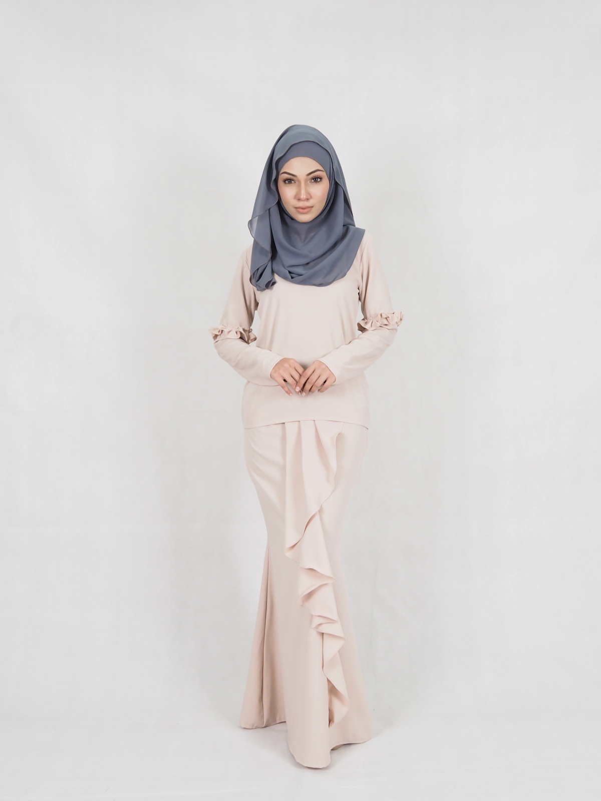 SW5347 MODERN STYLISH KURUNG CREAM