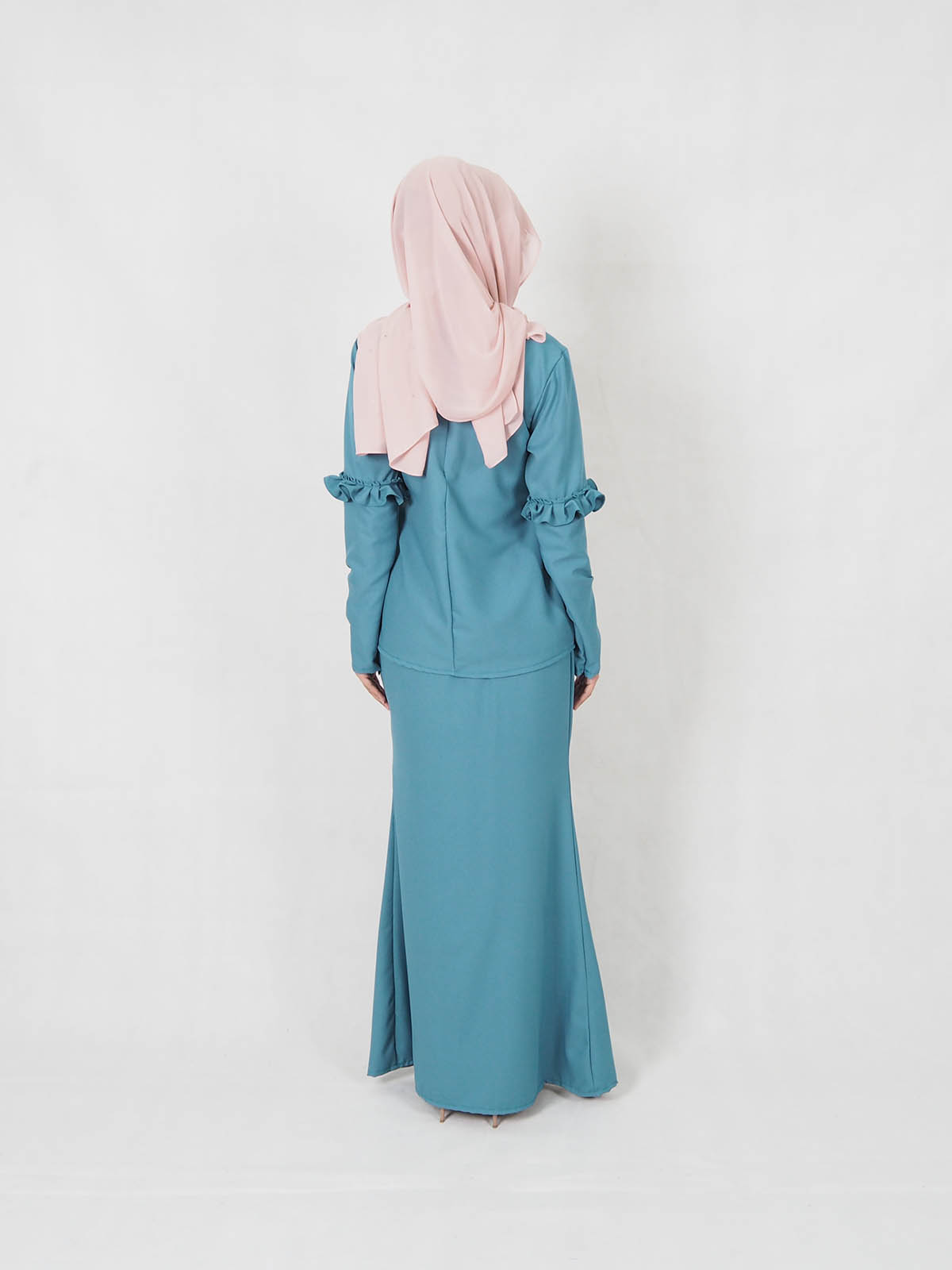 SW5347 MODERN STYLISH KURUNG GREEN