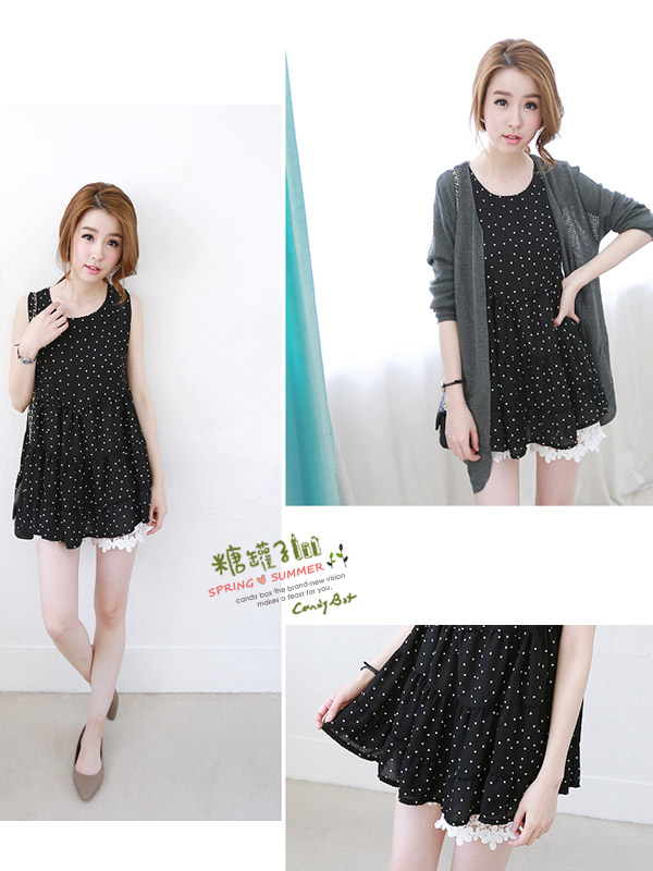 BM71277 KOREAN FASHION BLOUSE BLACK