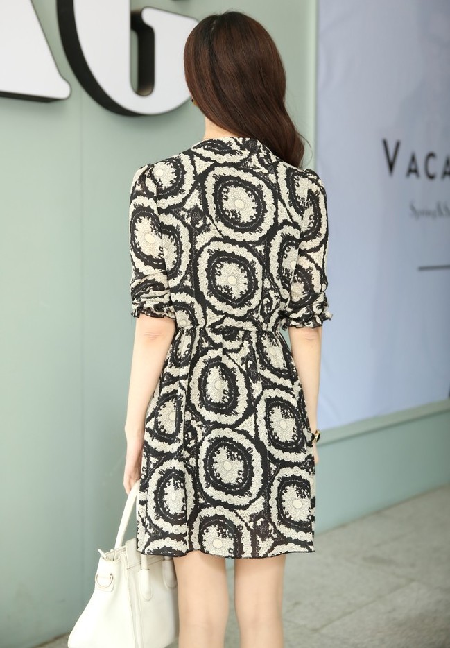 BM71293 Women's Printed Dress As Picture