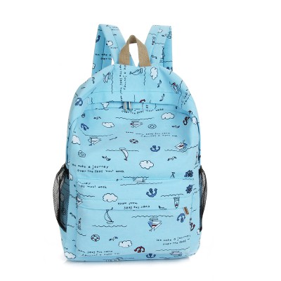 KW80742 COLORFUL WOMEN'S BACKPACK BLUE