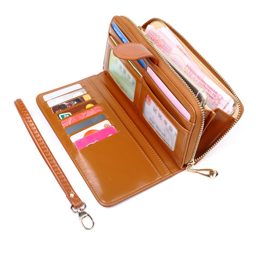 KW80746 PREMIUM TRENDY WOMEN'S PURSE BROWN
