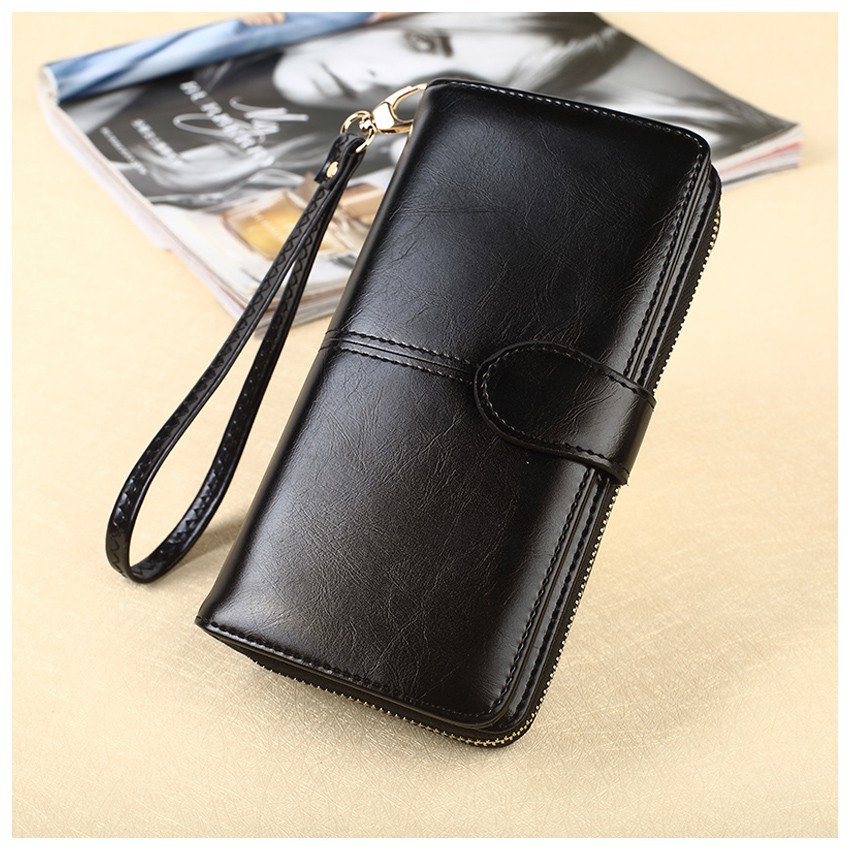 KW80746 PREMIUM TRENDY WOMEN'S PURSE BLACK