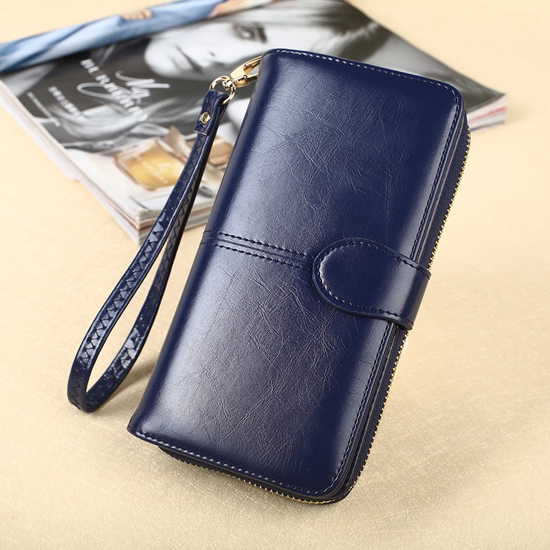 KW80746 PREMIUM TRENDY WOMEN'S PURSE DARK BLUE