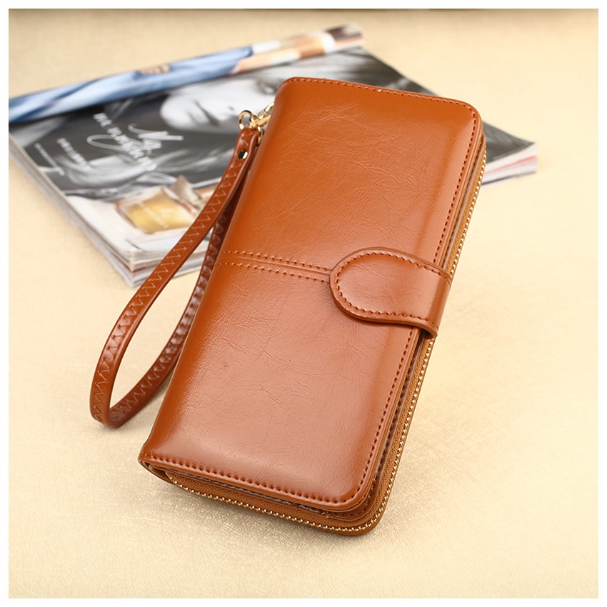 KW80746 PREMIUM TRENDY WOMEN'S PURSE BROWN