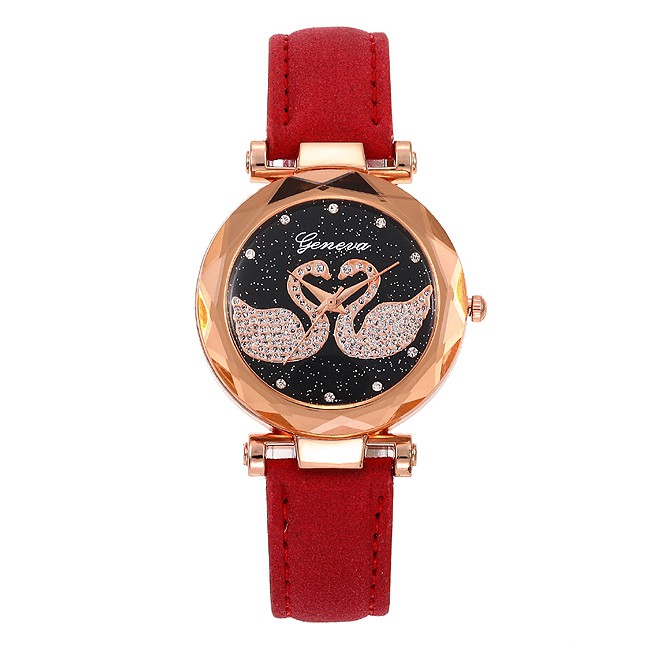 KW80747 WINKY SWAN WOMEN'S WATCHES RED