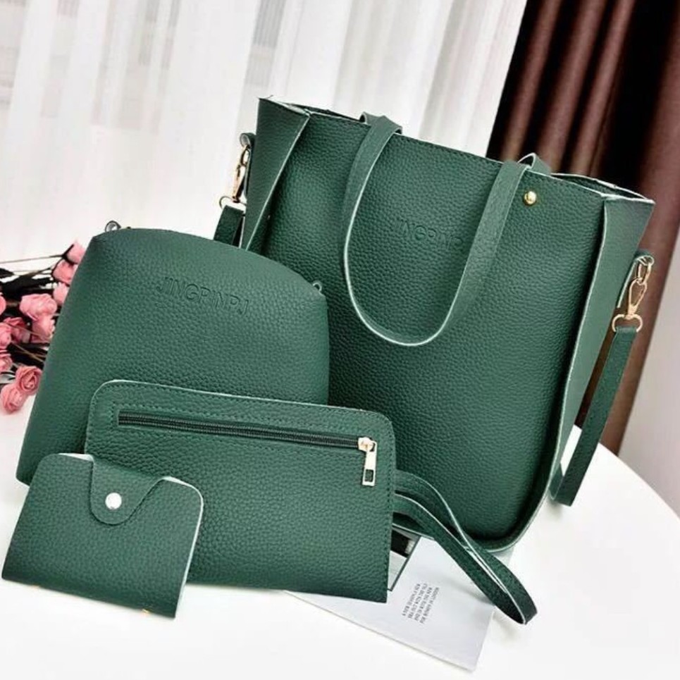 KW80755 4 In 1 Women's Bag Green