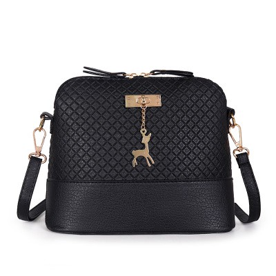 KW80756 Deer Women's Sling Bag Black