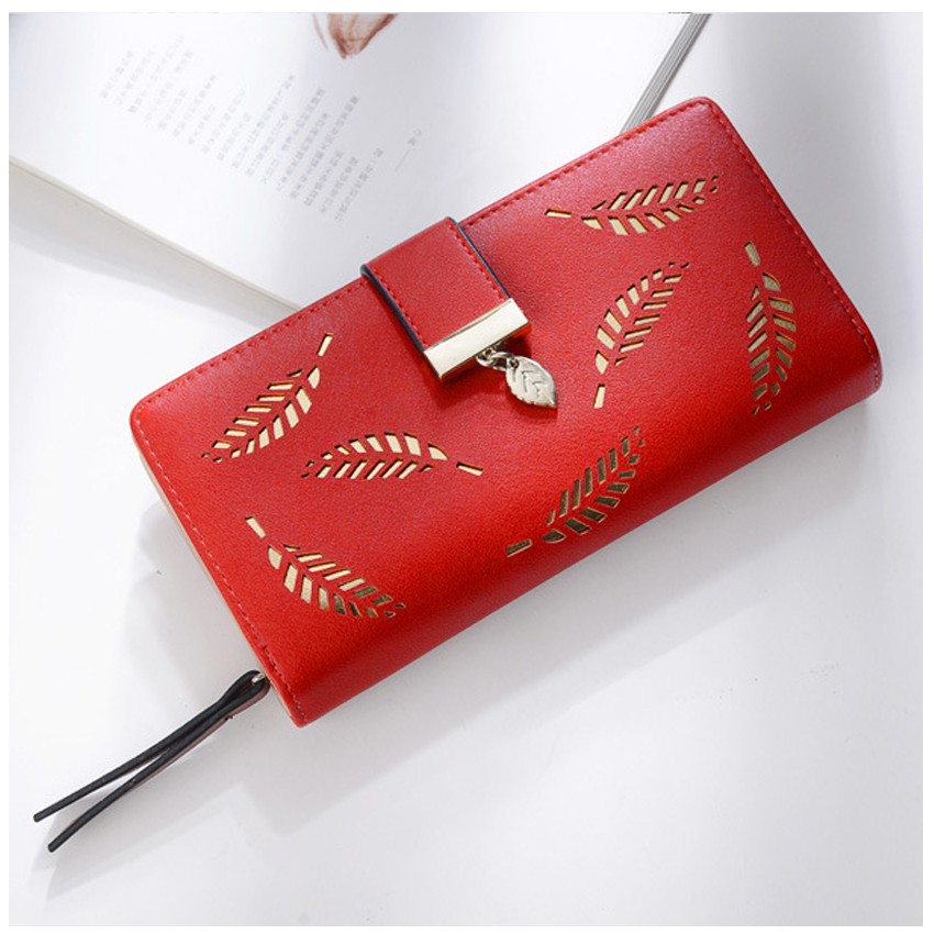 KW80775 Women's Long Purse Red