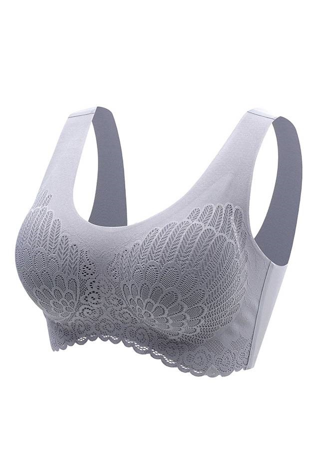 QA-779 SEAMLESS BRA GREY