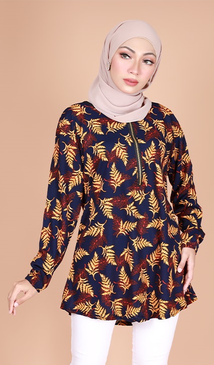 QA-782 PRINTED WOMEN'S TOP 04