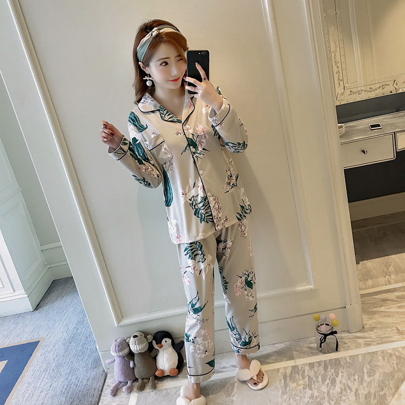 QA-784 ICE SILK SET PYJAMAS 08