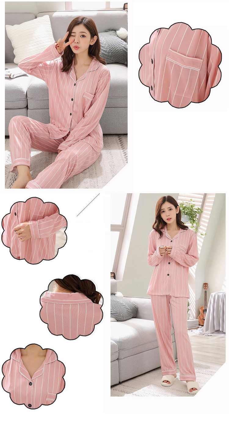 QA-785 AUTUMN ICE SILK SET PYJAMAS 13