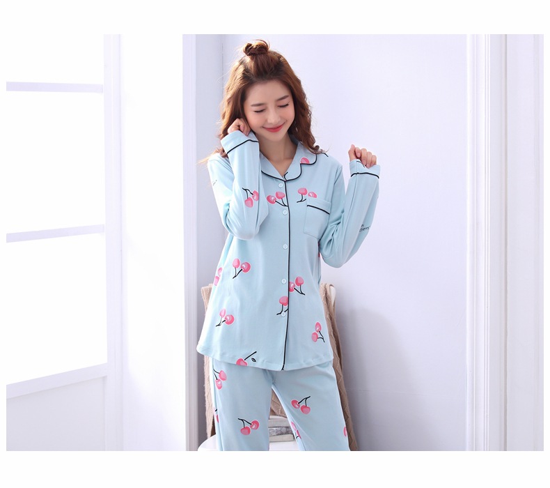 QA-785 AUTUMN ICE SILK SET PYJAMAS 14