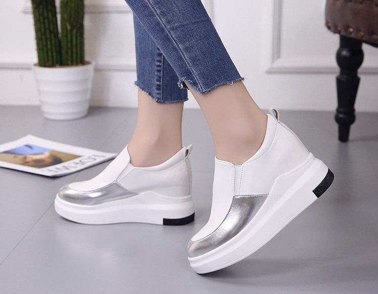 QA-793 KOREAN PEDAL SNEAKERS WHITE