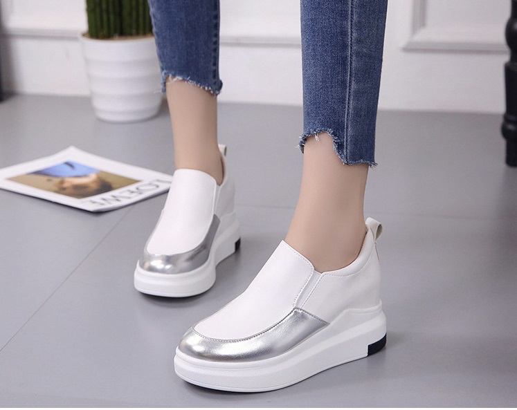 QA-793 KOREAN PEDAL SNEAKERS WHITE