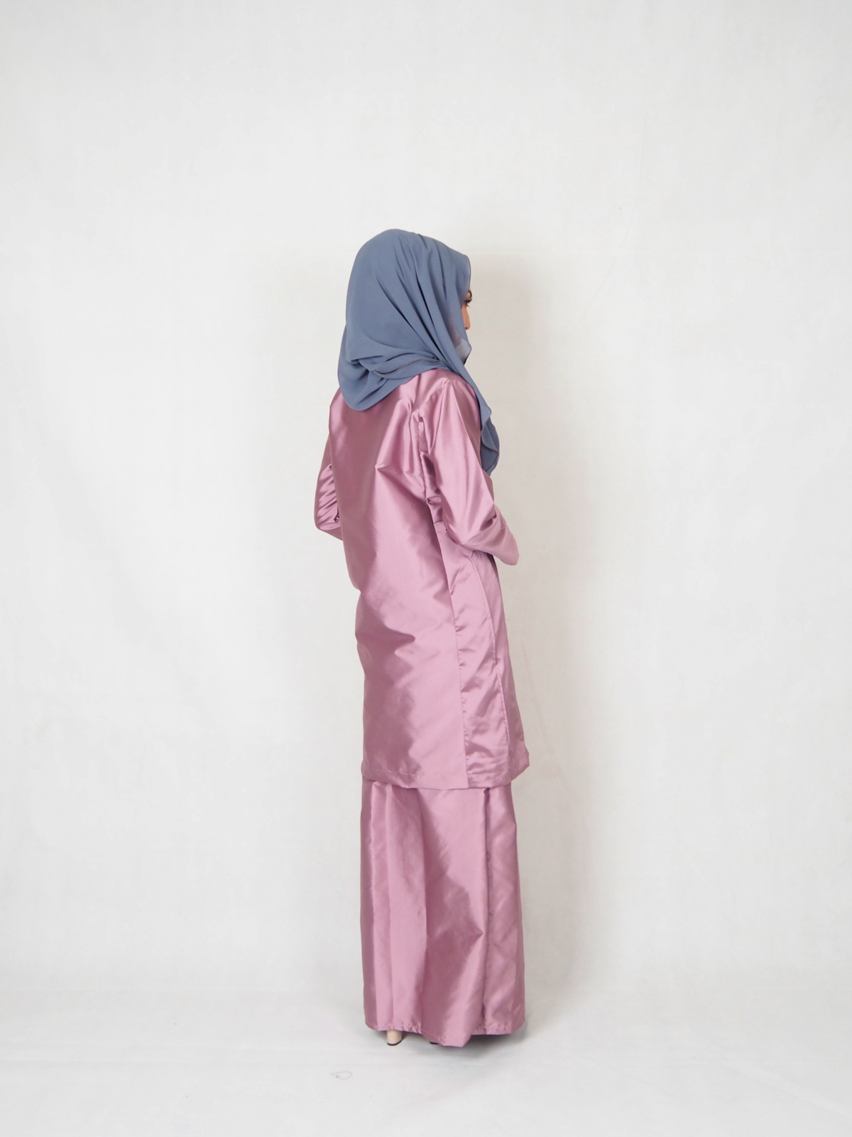 SW5348 BAJU KURUNG PAHANG DUSTY PINK
