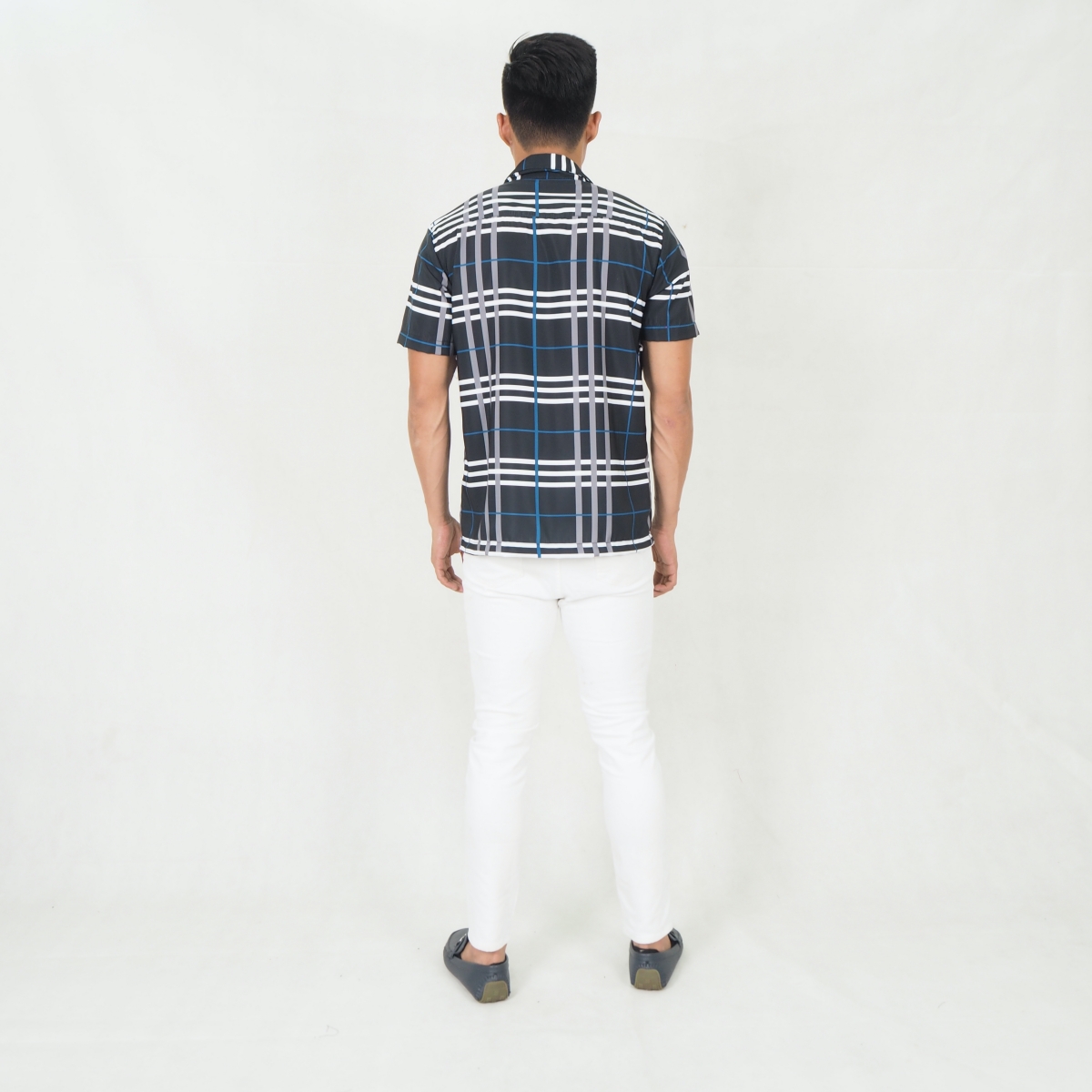 SW5349 SLIM FIT MENS TOP BLACK