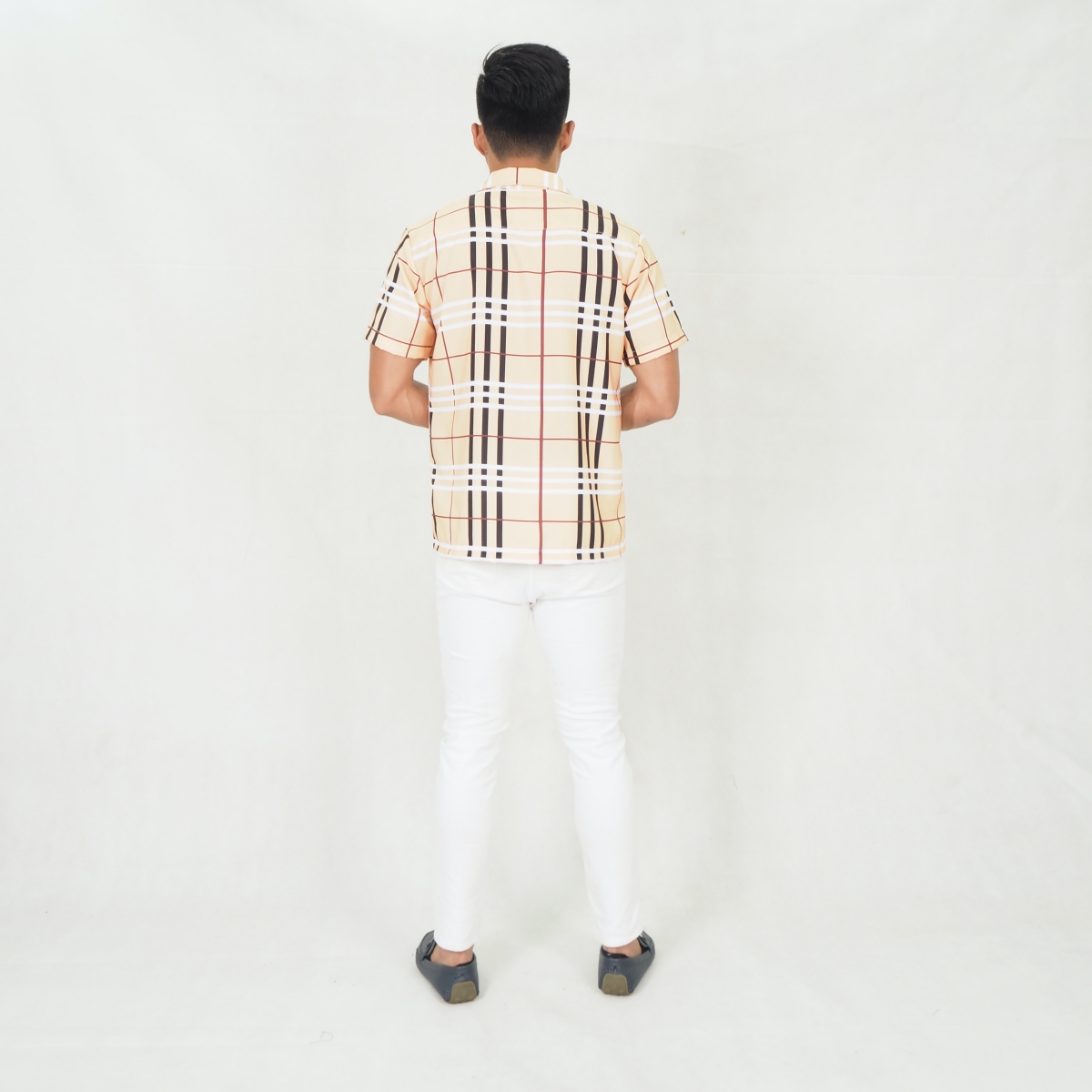 SW5349 SLIM FIT MENS TOP CREAM