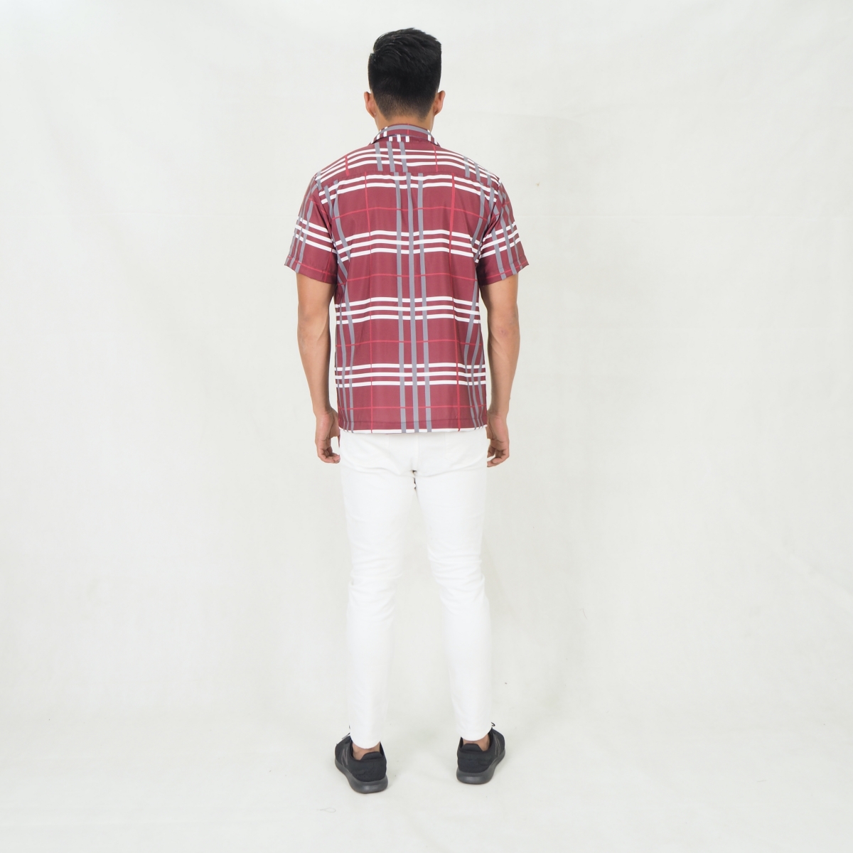 SW5349 SLIM FIT MENS TOP MAROON