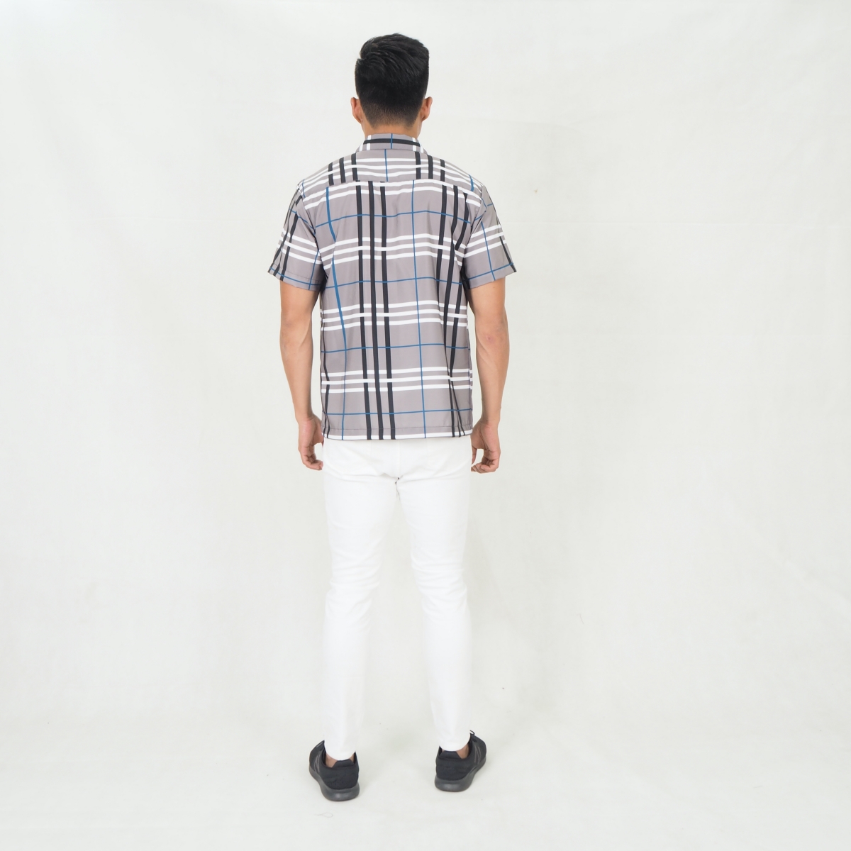 SW5349 SLIM FIT MENS TOP GREY