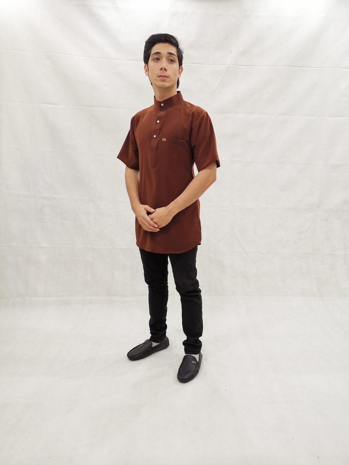 SW5350 MENS KURTA BROWN